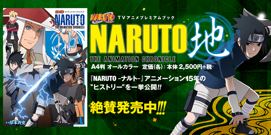 TVアニメプレミアムブック NARUTO THE ANIMATION CHRONICLE 地