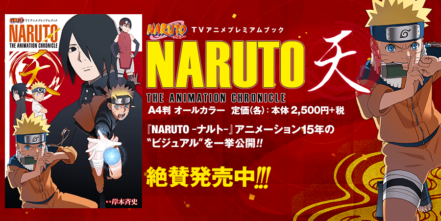 TVアニメプレミアムブック NARUTO THE ANIMATION CHRONICLE 天